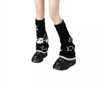 米囹 堆堆舒适简约中筒袜 女款