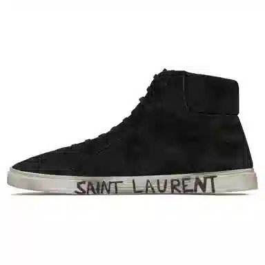 Saint Laurent High Top Sneakers Black