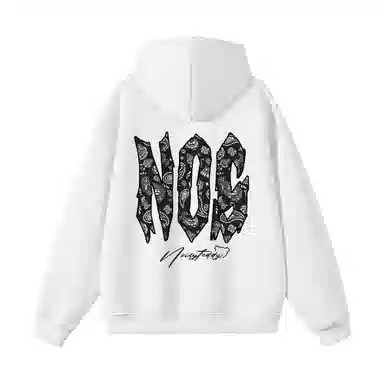 NOISY TEDDY Paisley Logo Hoodie