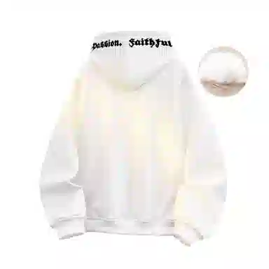 PAUL COSTELLOE Logo Print Hoodie Down Jacket