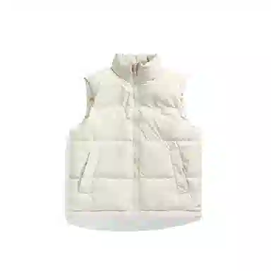 欧迪芬  亲肤舒适时尚立领设计保暖纯色都市简约休闲通勤百搭韩版潮流  羽绒马甲  女款