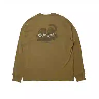 Lanqi Highland Reflective Print Antibacterial COOLMAX Merino Wool Base Layer Long Sleeve Tee Unisex