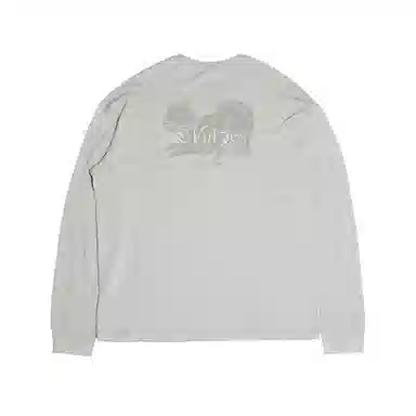 Lanqi Highland Reflective Print Antibacterial COOLMAX Merino Wool Base Layer Long Sleeve Tee Unisex