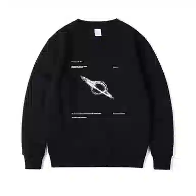 莫代尔 秋冬个性百搭亲肤慵懒舒适嘻哈街头风时尚轻盈长袖潮流卫衣打底衣 男女同款