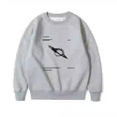 莫代尔 秋冬个性百搭亲肤慵懒舒适嘻哈街头风时尚轻盈长袖潮流卫衣打底衣 男女同款