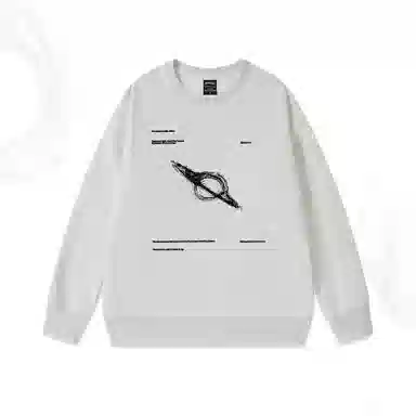 莫代尔 秋冬个性百搭亲肤慵懒舒适嘻哈街头风时尚轻盈长袖潮流卫衣打底衣 男女同款