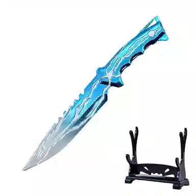 欧洛伊 神罚小刀 奇点小刀 近战武器游戏道具 可收藏把玩 桌面装饰摆件 不可开刃 其他静态模型