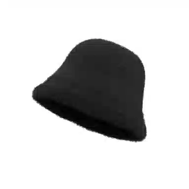 稻草人 毛绒水桶帽保暖防寒 简约百搭时尚 显脸小 涤纶 渔夫帽 女款