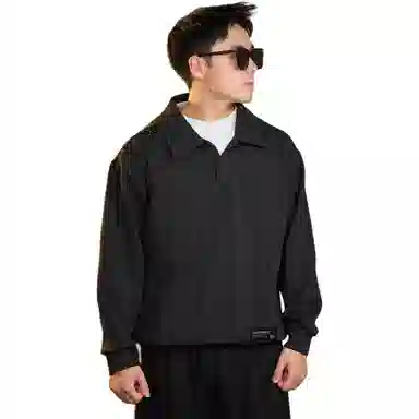 SUNSETMONENT Vcleanfitpolo