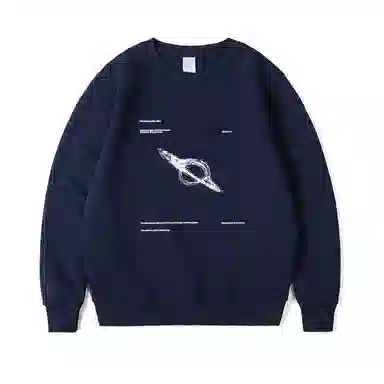 莫代尔 秋冬个性百搭亲肤慵懒舒适嘻哈街头风时尚轻盈长袖潮流卫衣打底衣 男女同款