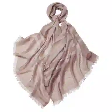 红豆 拼色轻盈时尚舒适百搭保暖 羊毛 绒线围巾 男女同款情侣款