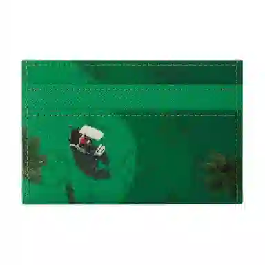 Louis Vuitton Card Holder Green