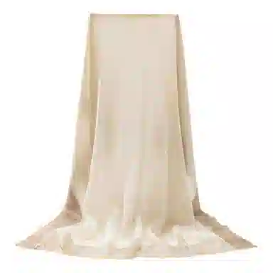 一米画纱 轻奢色织轻盈柔软亲肤细腻保暖外搭气质披肩高级感 山羊绒 绒线围巾 女款