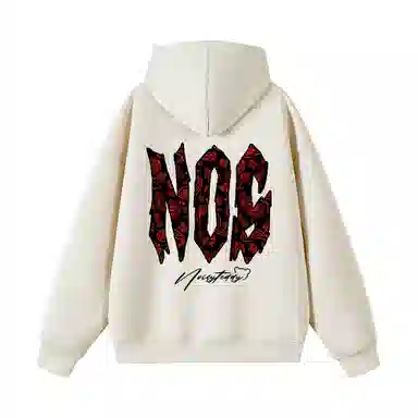 NOISY TEDDY Paisley Logo Hoodie