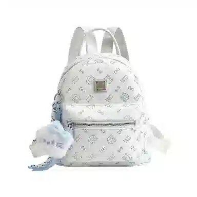 JANE KLAIN Cartoon Print Backpack