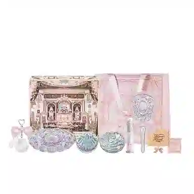 花知晓 贝壳珍珠持久彩妆套装 易上色自然 八件套