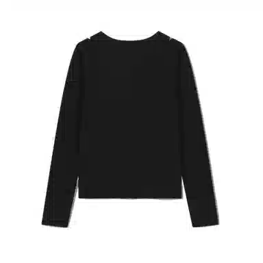 MARITHE FRANCOIS GIRBAUD LAYERED JERSEY LONG SLEEVE