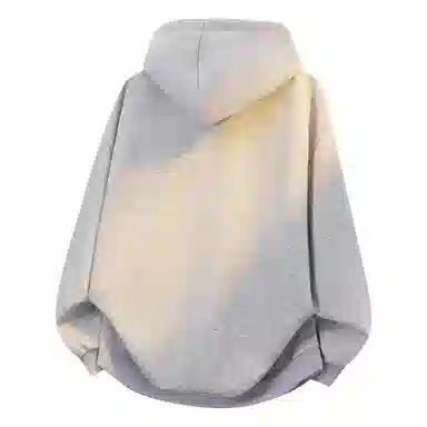 【dme】 时尚日常通勤百搭碎花拼接设计休闲开衫美式潮流宽松舒适连帽卫衣 男女同款