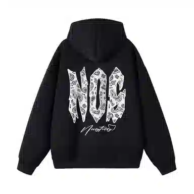 NOISY TEDDY Paisley Logo Hoodie