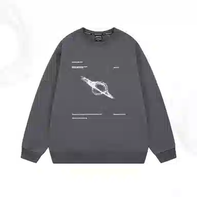 莫代尔 秋冬个性百搭亲肤慵懒舒适嘻哈街头风时尚轻盈长袖潮流卫衣打底衣 男女同款