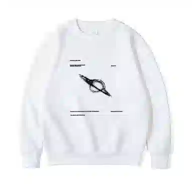 莫代尔 秋冬个性百搭亲肤慵懒舒适嘻哈街头风时尚轻盈长袖潮流卫衣打底衣 男女同款