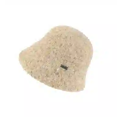 稻草人 小香风优雅针织 韩版百搭显脸小 聚酯纤维 渔夫帽 女款