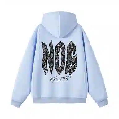 NOISY TEDDY Paisley Logo Hoodie