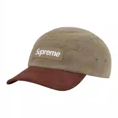 Supreme SS23 WEEK15 SUEDE VISOR CAMP CAP