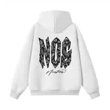 NOISY TEDDY Paisley Logo Hoodie