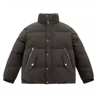 PEACEBIRD MEN Black Gold Down Jacket