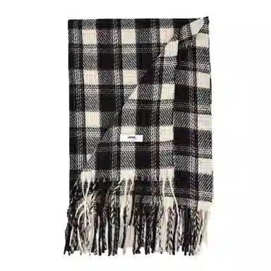 Jeep Tassel Houndstooth Scarf