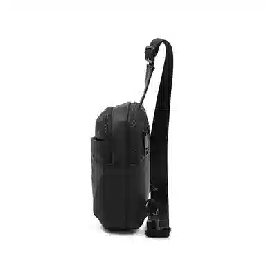 老人头 百搭休闲轻便通勤单肩旅游骑行包 人造革 胸包 男女同款情侣款 多色