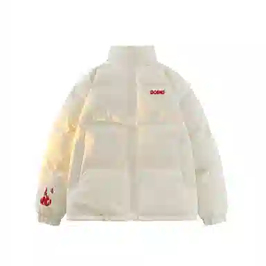 DOENU Embroidered Logo Puffer Jacket
