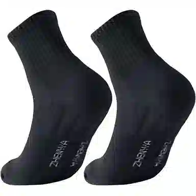 莫代尔 防臭吸湿柔软亲肤舒适透气运动袜宽松不紧绷耐磨耐穿吸湿不粘脚篮球袜抗起球不易变形防滑中筒袜 男女同款