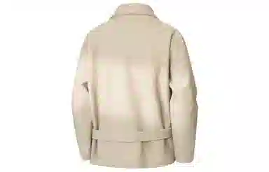 大卫贝肯 美式复古英伦风通勤基础百搭纯色毛呢外套穿搭宽松休闲秋冬保暖加厚呢子短款大衣 男女同款