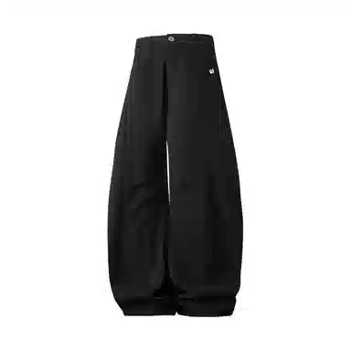 CHARLIE GOLF Retro Logo Wide Straight Jeans