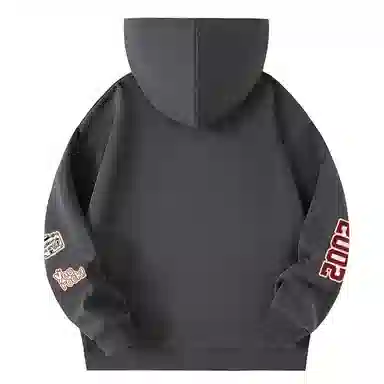 大卫贝肯 美式潮流高街品牌印花日常百搭舒适开衫宽松长袖卫衣 男女同款