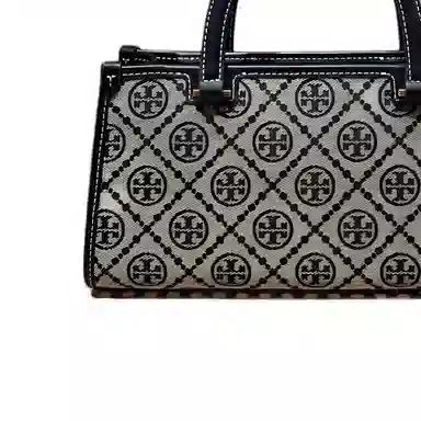 Tory Burch T Monogram Tote Small Navy