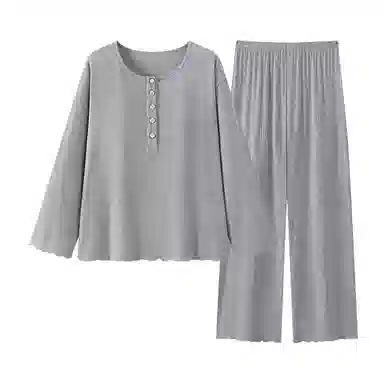 静英鸾 休闲简约时尚高级感亲肤舒适可外穿家居服睡衣套装 女款