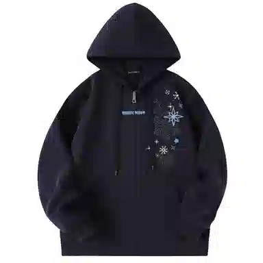 大卫贝肯 美式高街复古品牌印花百搭日常通勤潮流时尚小众套头连帽卫衣 男女同款