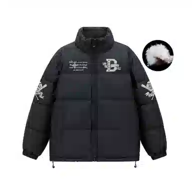 DOENU Retro Logo Puffer Jacket