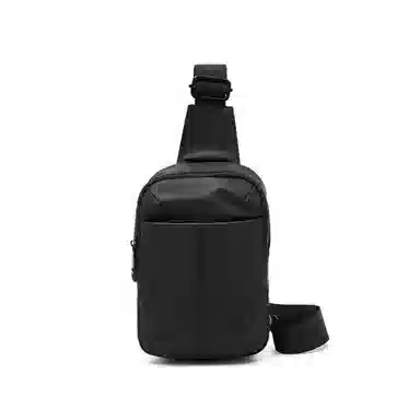 老人头 百搭休闲轻便通勤单肩旅游骑行包 人造革 胸包 男女同款情侣款 多色