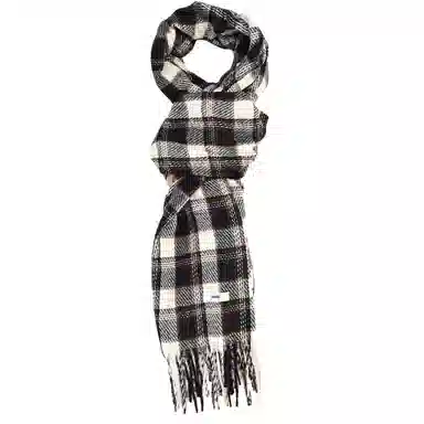 Jeep Tassel Houndstooth Scarf