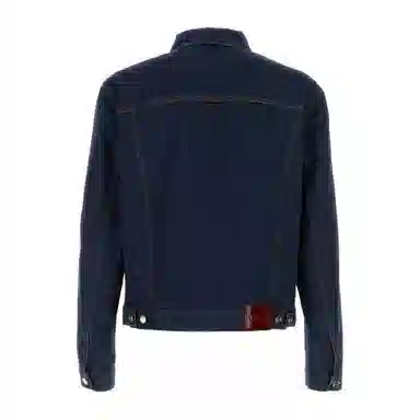 GUCCI FW25 Cotton Webbing Denim Jacket