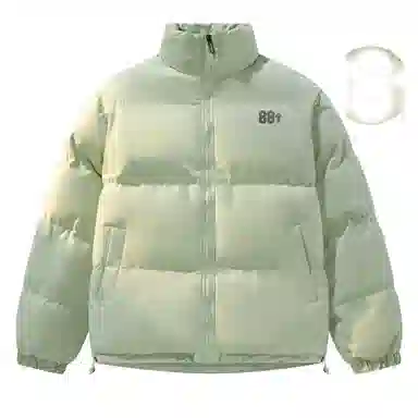 88rising Basic 3M Reflective Logo Puffer Jacket