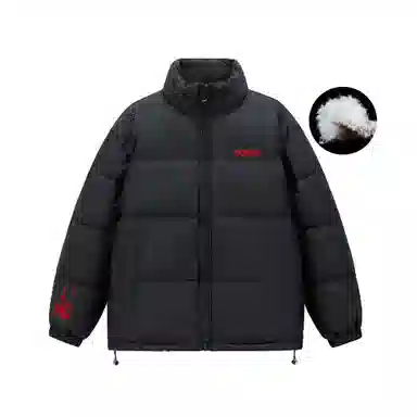 DOENU Embroidered Logo Puffer Jacket