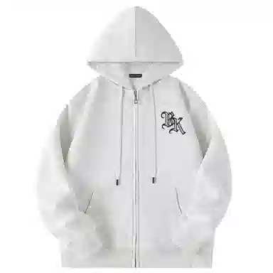 大卫贝肯 运动百搭休闲字母印花小众设计感舒适通勤柔软开衫套头连帽卫衣 男女同款