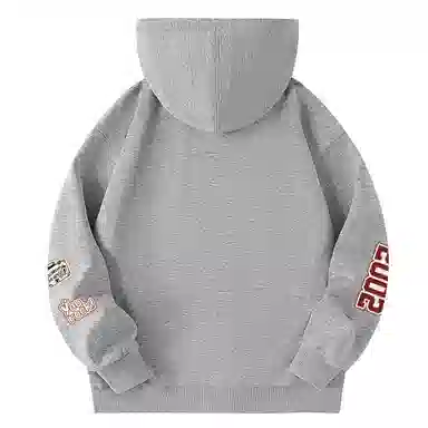 大卫贝肯 美式潮流高街品牌印花日常百搭舒适开衫宽松长袖卫衣 男女同款