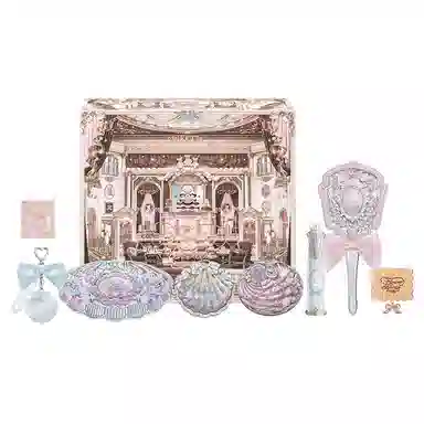 花知晓 海雾拾光彩妆套装 易上色自然 八件套