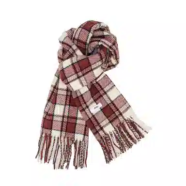Jeep Tassel Houndstooth Scarf